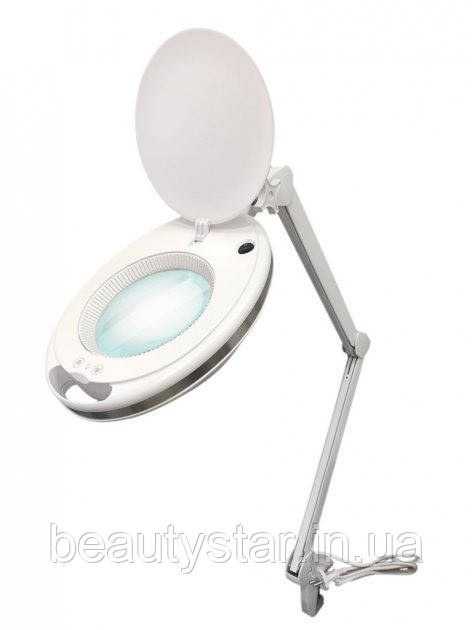 Лампа лупа з підсвіткою (холодне світло) Led 6027К (3D1-12W) у косметологічний кабінет
