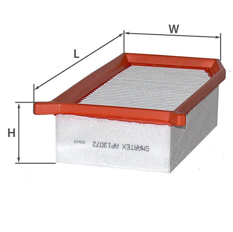 Повітряний фільтр Dacia Logan Smartex AP13072 аналог Mann C 27 029, Mahle, фото 1