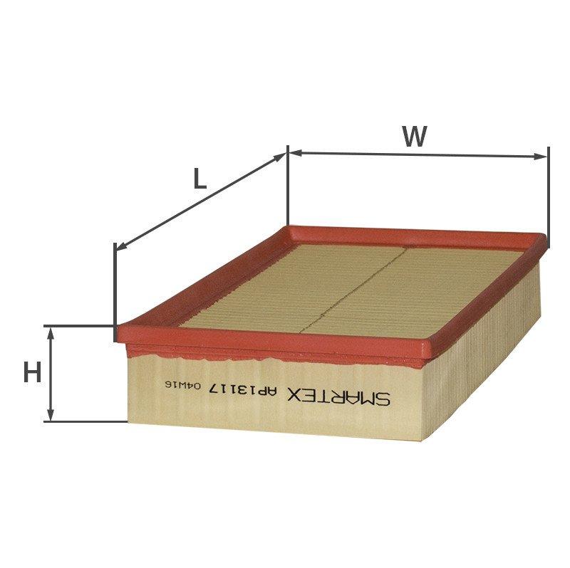Повітряний фільтр Volkswagen Transporter Smartex AP13117 аналог Mann C 32 191, Mahle LX 786, фото 1