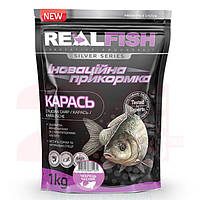 Прикормка Realfish Карась Часник Чебрець 1кг