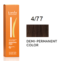 Крем-фарба Londa Professional без аміаку 4/77 Середньо-коричневий інтенсивно-коричневий 60 мл.