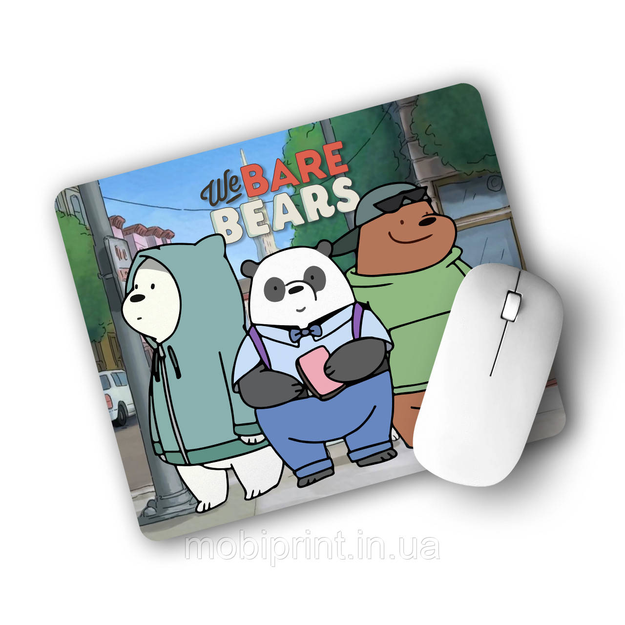 Килимок для мишки Вся правда про ведмедів (We Bare Bears) (25108-2898), фото 1
