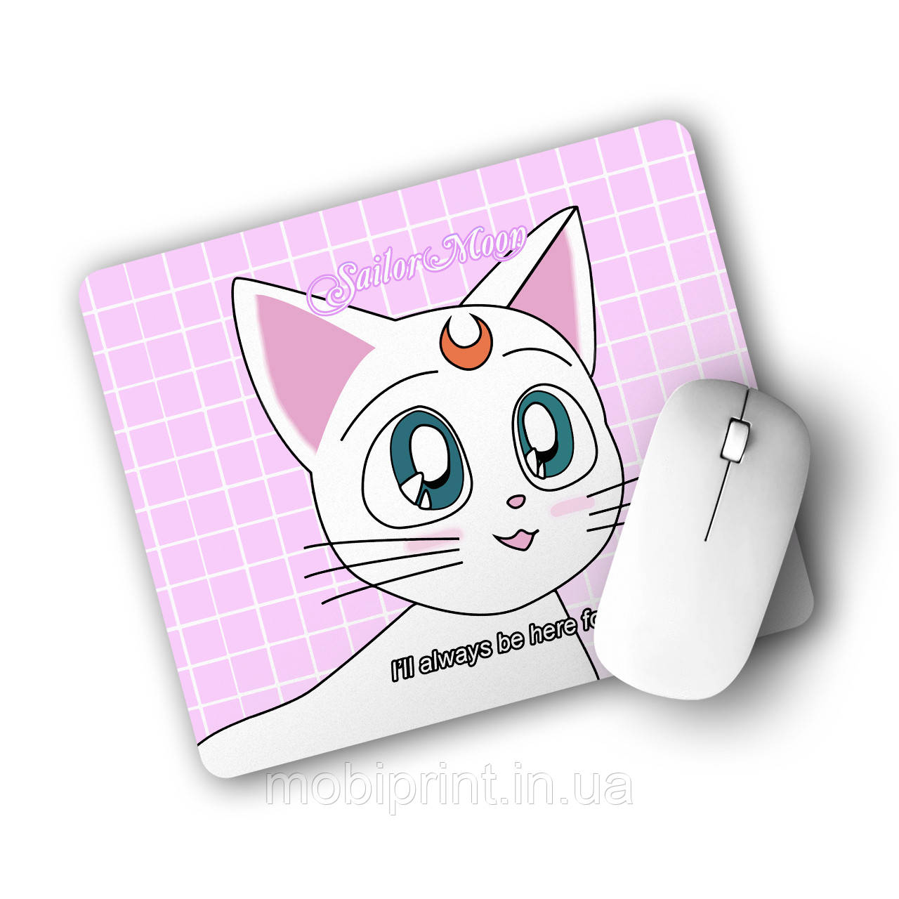 Килимок для мишки Місяць Кішки Сейлор Мун (anime Sailor Moon Cats) (25108-2919)