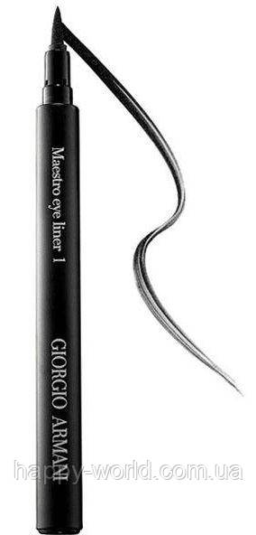 Подводка для глаз Giorgio Armani Maestro Eyes To Kill 01 Black - фото 2 - id-p1404539402