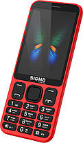 Телефон Sigma X-Style 351 Lider Red UA, фото 5