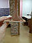 Самоклеючий гнучкий плінтус Коричневий для 3Д панелей (м'який широкий ПВХ декоративний) 235*8 см (Плінтус-124), фото 9