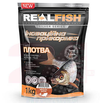 Прикормка Realfish Плотва Мигдаль-Ваніль 1кг