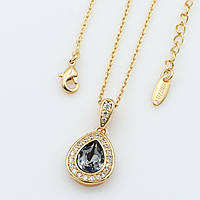 XUPING Кольє Позолота 18 к Довжина 39.5+5 см Ширина 0.1 см, Кулон Swarovski Висота 2.1 см, Ширина 1.1 см