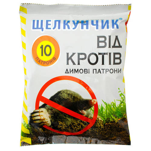Шашка-патрон от кротов Щелкунчик 10 шт, цена 53 грн — Prom.ua (ID ...