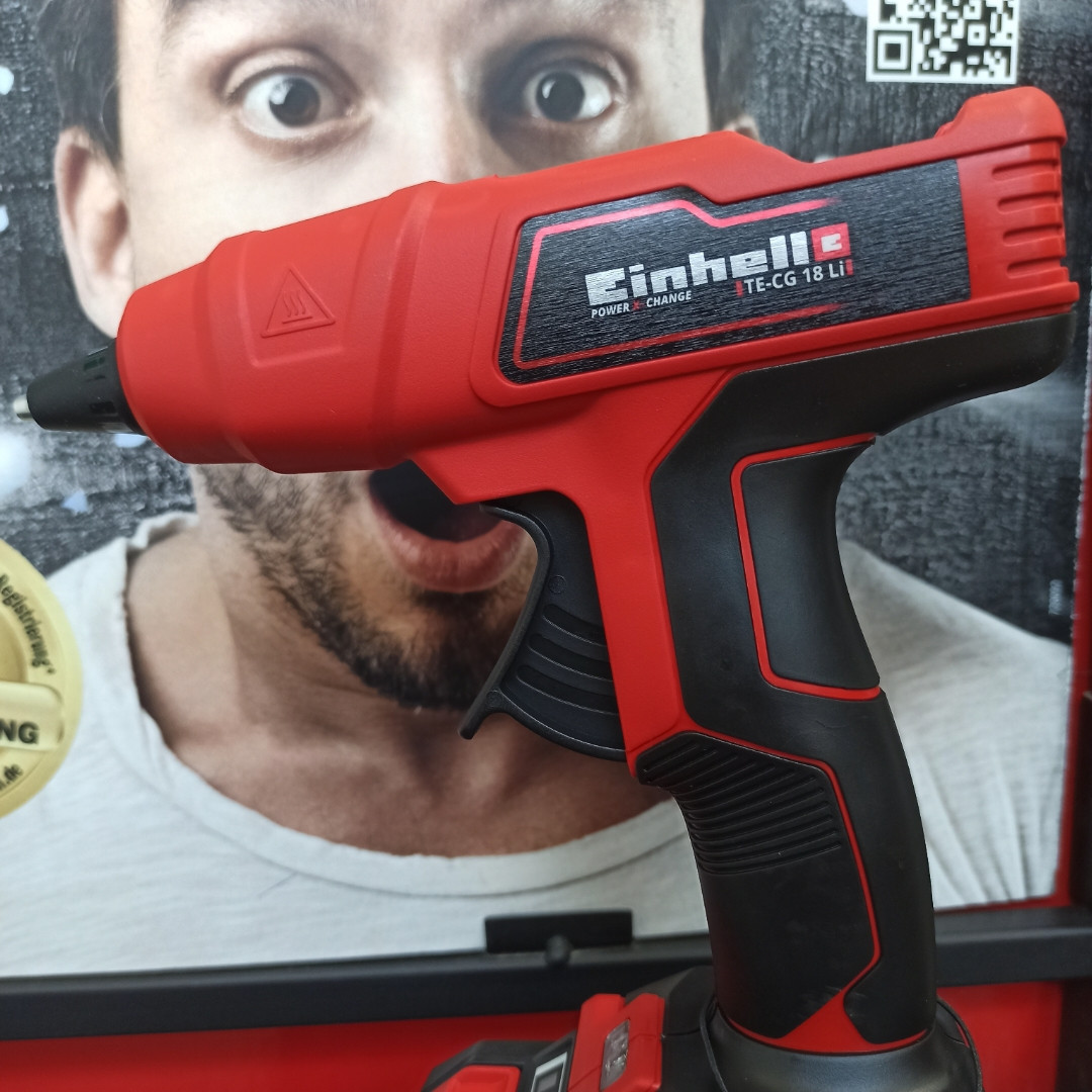 Пістолет клейовий акумуляторний Einhell TE-CG 18 Li-Solo [4522200]