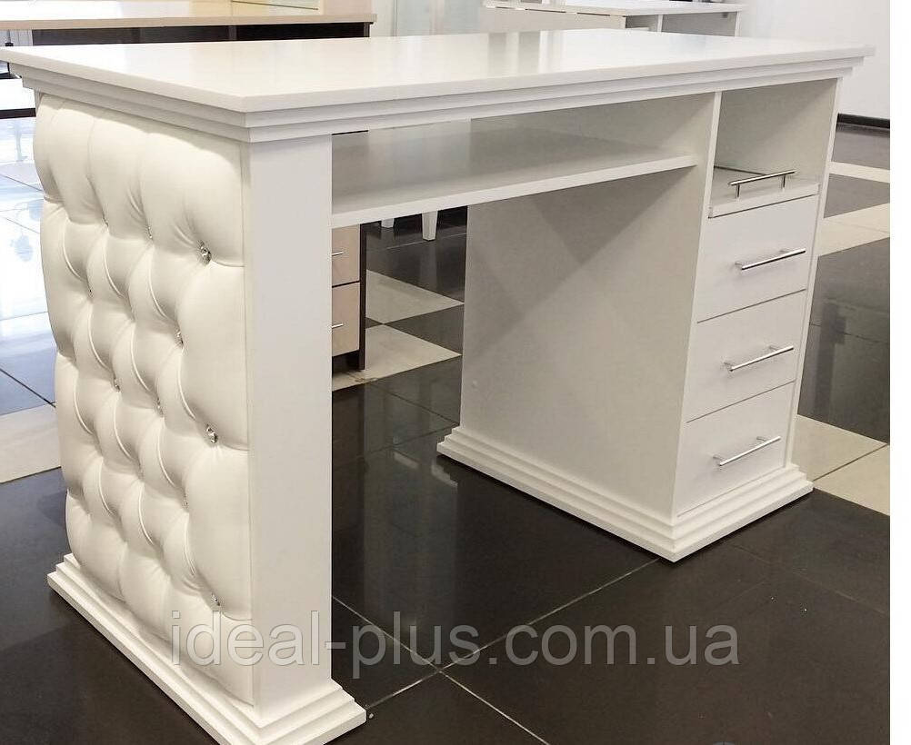 Стіл манікюрний однотумбовий VM131 манікюрний стіл для салону краси, фото 1