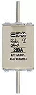 Предохранитель ножевой с плавкой вставкой NH1 200A gG, АСКО-УКРЕМ (A0050010031)