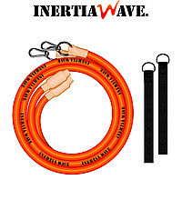 Інерційна гума еспандер для кросфіту Inertia Wave Neon Orange навантаження 270 кг