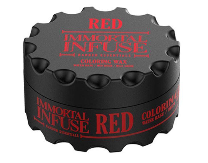 Червоний кольоровий віск для волосся Immortal Red Coloring Wax 100мл (152-074)