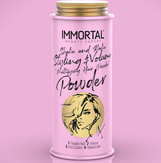 Пудра для укладки IMMORTAL "PINK POWDER WAX LADIES" (MIX) (IM-07)