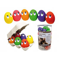 Gloria JU00074 Латексна іграшка для собак "Веселе яйце" XL 7*5.5 см 1 шт