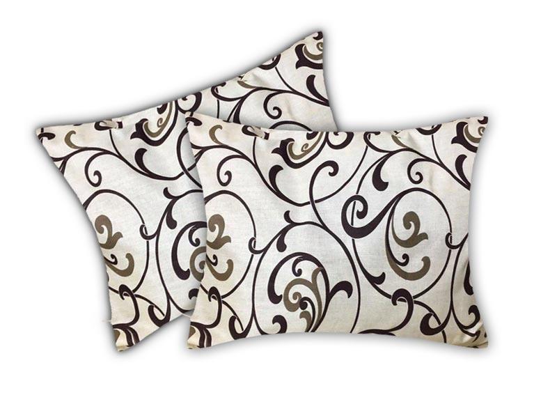 Наволочка Вензель | Бежевий. Бязь (см) 50x50, 40x40, 40x60 від 2х шт, фото 1