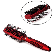 Гребінець для укладання Salon двосторонній зі щетиною