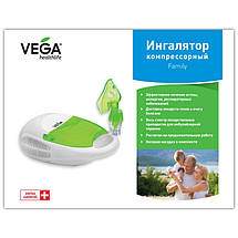 Компресорний інгалятор Vega Family CN-01W, фото 4