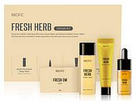 Набір освіжної косметики з рослинними екстрактами Nacific Fresh Herb Origin Kit 30 г, 30 мл, 10 мл, 20 мл