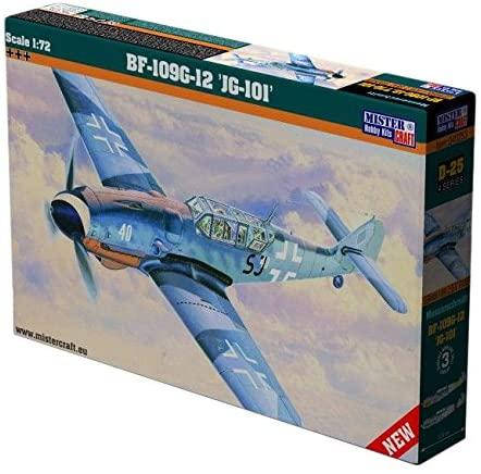 Винищувач Bf.109G-12 "JG-101"/ Збірна модель літака в масштабі 1/72. MISTER CRAFT D-25, фото 1