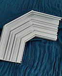Профіль для монтажу натяжних стель, алюмінієвий білий "Гардина" 2.5 і 3,2 м. п., фото 3