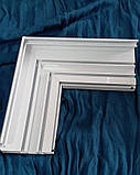 Профіль для монтажу натяжних стель, алюмінієвий білий "Гардина" 2.5 і 3,2 м. п., фото 5