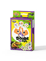 Детская настольная развлекательная игра Danko Toys Doobl Image. Dino 80, DBI-02-05U