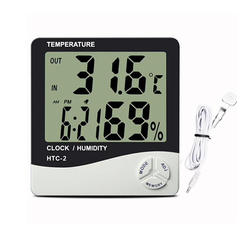 Електронний термометр HTC-2, з виносним датчиком