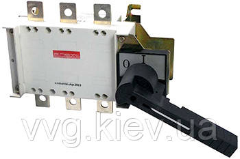 Вимикач-роз'єднувач e.industrial.ukgz.125.3, 3р, 125А (бічна ручка), E.NEXT (i0590009)