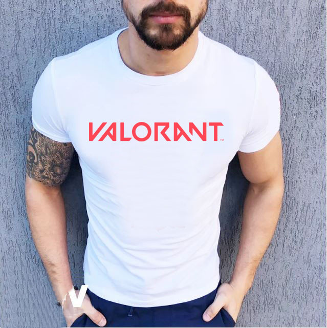 Футболка з принтом Valorant, фото 1