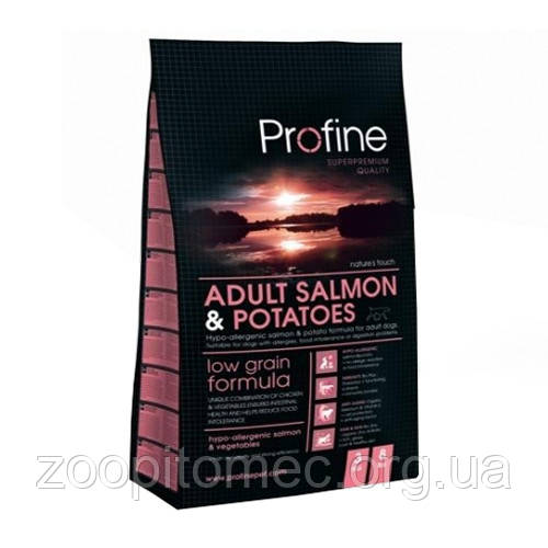 Profine (Профайн) Adult Salmon Корм для дорослих собак усіх порід з лососем, 15 кг