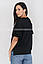 Стильна жіноча футболка з малюнком,мода 2021,колір сірий, фото 6