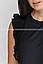 Стильна елегантна жіноча футболка-майка,мода 2021,колір пудра, фото 5