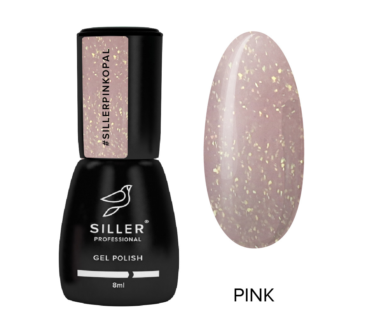 База Siller Cover Base Pink Opal (8 мл)