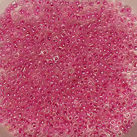 Бісер Ярна Корея розмір 10/0 колір 305 рожевий профарбований 50г