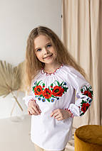 Вишиванка для дівчинки "Волошка", фото 2
