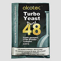 Турбо дрiжджі Алкотек 48 Turbo Pure,130г.