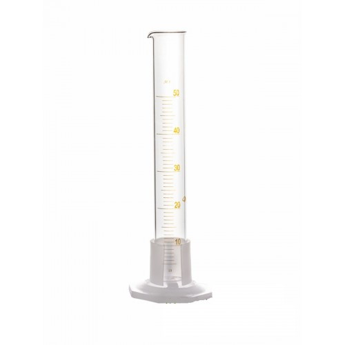 Циліндр мірний 50 мл скло, фото 1