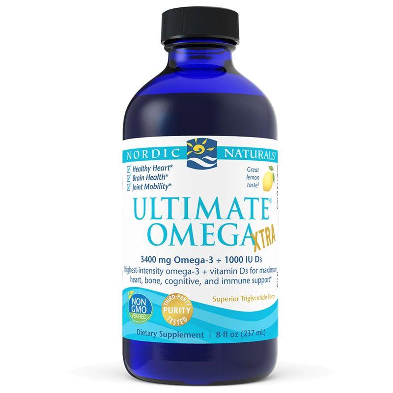 Жирные кислоты Nordic Naturals Ultimate Omega Xtra, 237 мл - фото 1 - id-p1404710661