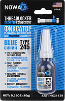 Фиксатор резьбы синий (для разборных соединений) 10g Nowax Threadlocker Blue