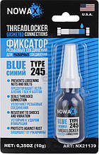 Фіксатор різі синій (для розбірних з'єднань) 10g Nowax Threadlocker Blue