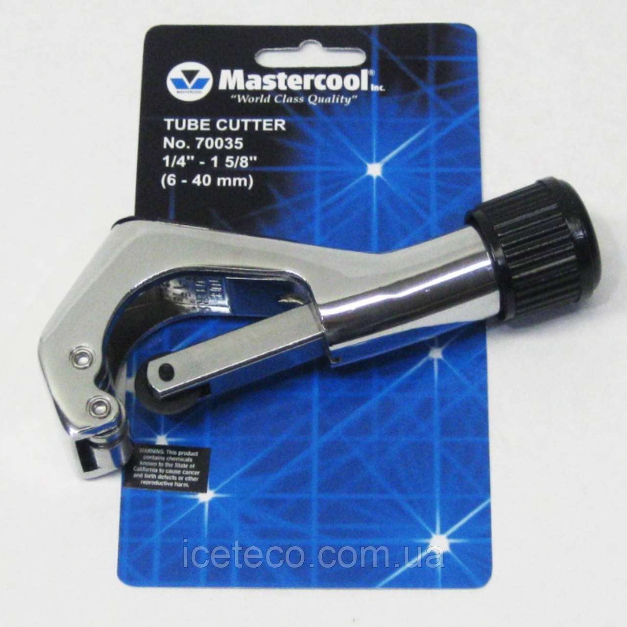 Труборіз мідних труб (6-40mm / 1/4 "- 1 5/8") MC 70035 Mastercool, фото 1