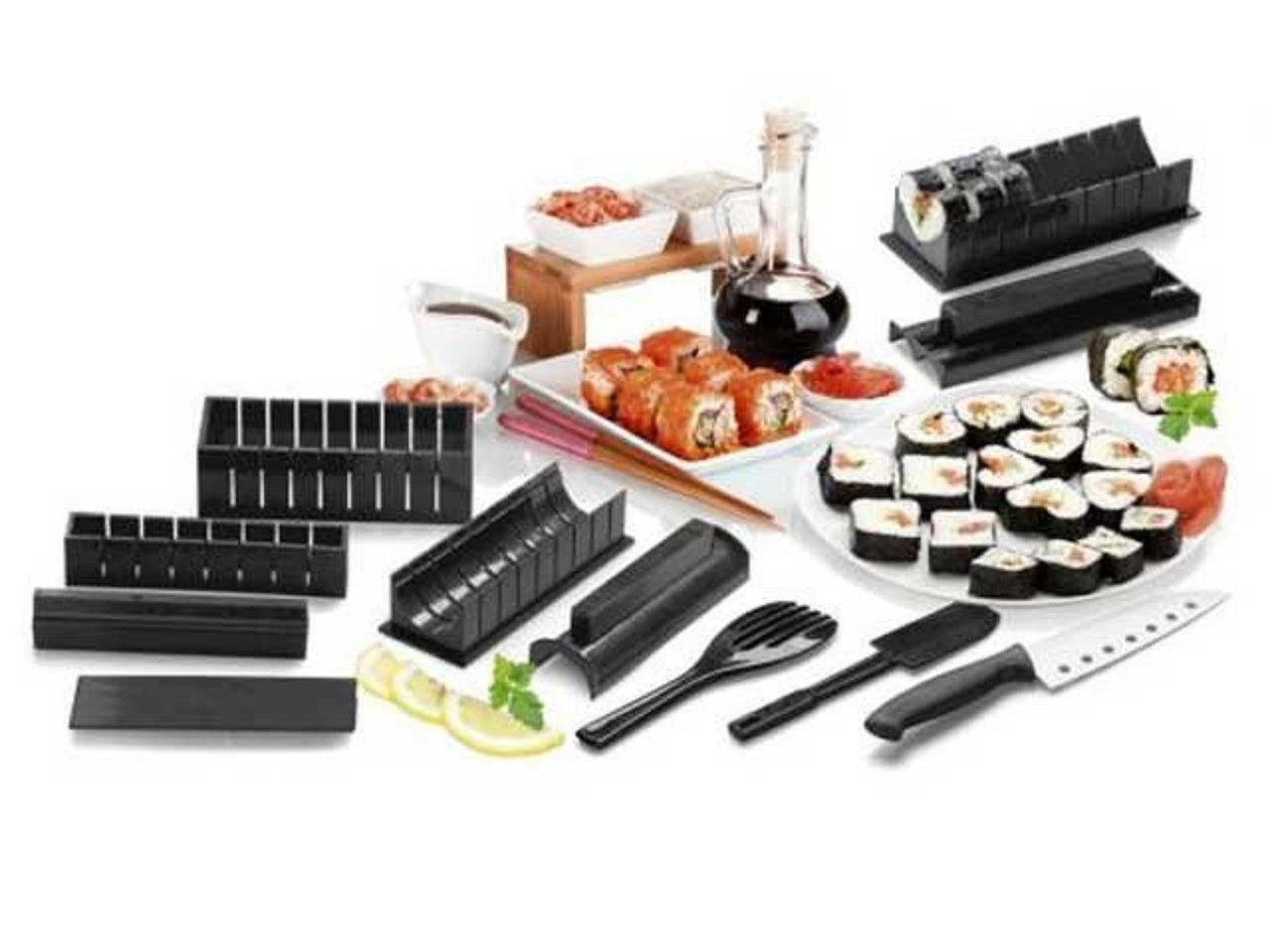 Набор для приготовления суши и роллов Мидори (Black) | Суши машина, прибор для роллов (do020-LVR) - фото 2 - id-p1404730965