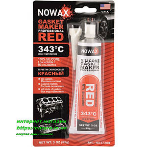 Герметик-формувач прокладок високотемпературний Червоний Nowax Gasket Maker RED