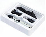 Тример Gemei GM-3107 3 в 1 для носа та вух бороди та вусів, фото 3