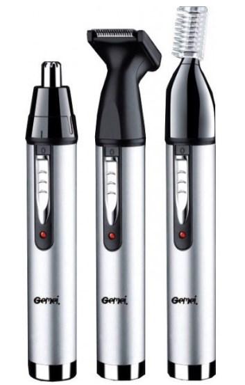 Тример Gemei GM-3107 3 в 1 для носа та вух бороди та вусів, фото 1