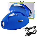 Портативна Bluetooth колонка Hopestar H31 Синя, фото 5