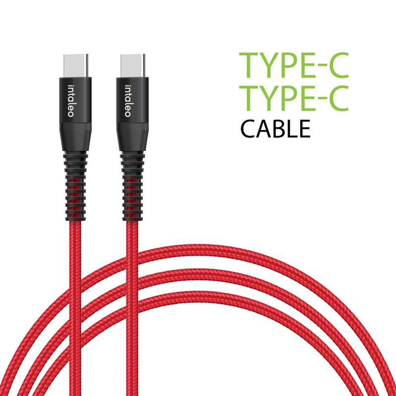 Кабель Intaleo Type-C-Type-C 1.2m CBRNYTT1 Red (1283126504112)