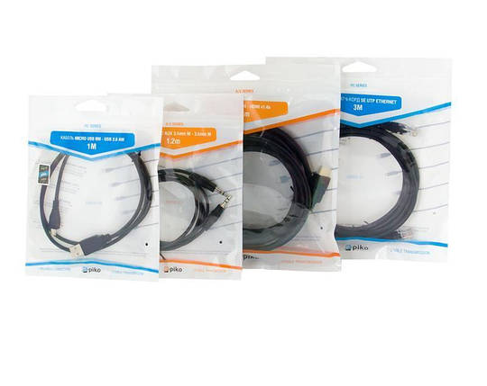 Подовжувач Piko USB-USB 2.0 AM/AF 3m Black (1283126474118), фото 4